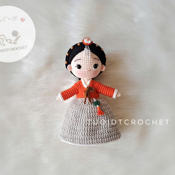 Korean couple doll