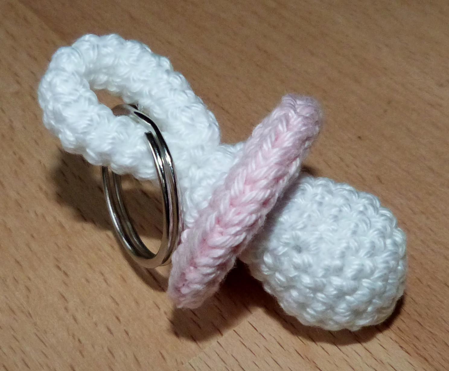 Pacifier keychain