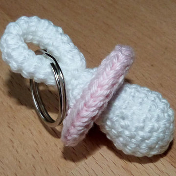 Pacifier keychain
