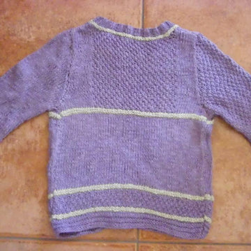 MELINDA, girl's cotton sweater