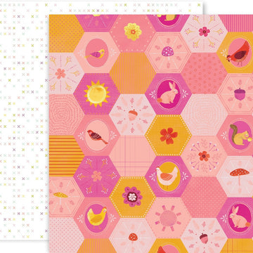 American Crafts Paige Evans Truly Grateful Double-Sided Cardstock 12"X12" 25/Pkg - #21