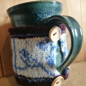 Blue Birds Mug Warmer