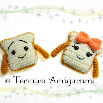 Crochet pattern Sweet toast