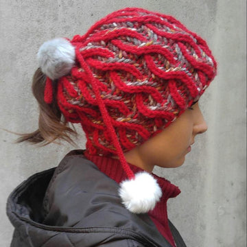 Bulky brioche braids