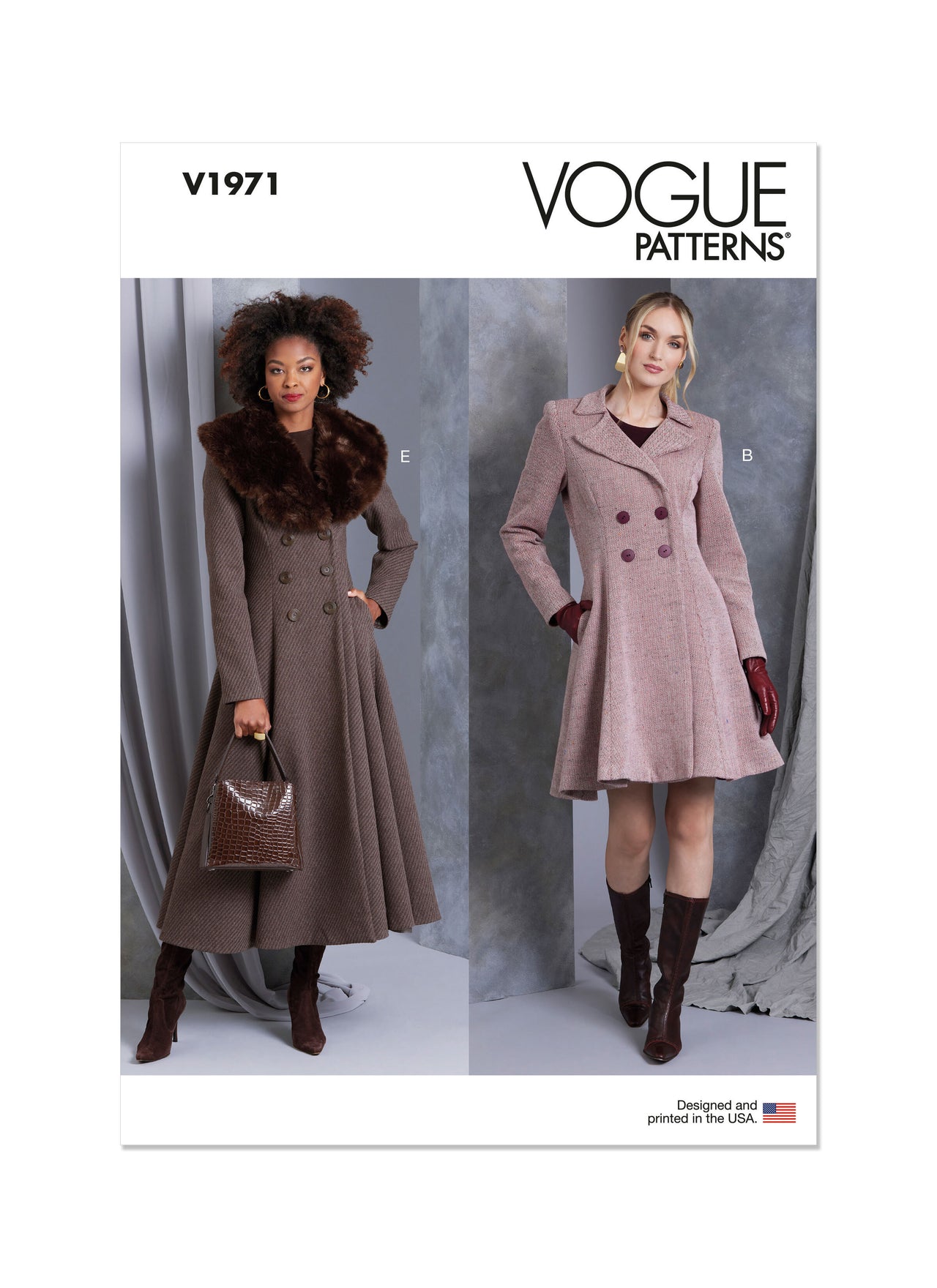 Vogue Sewing Misses' Coat in Five Lengths V1971 - Sewing Pattern