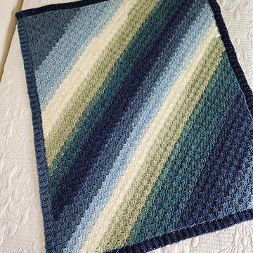 Caspian C2C Crochet Blanket