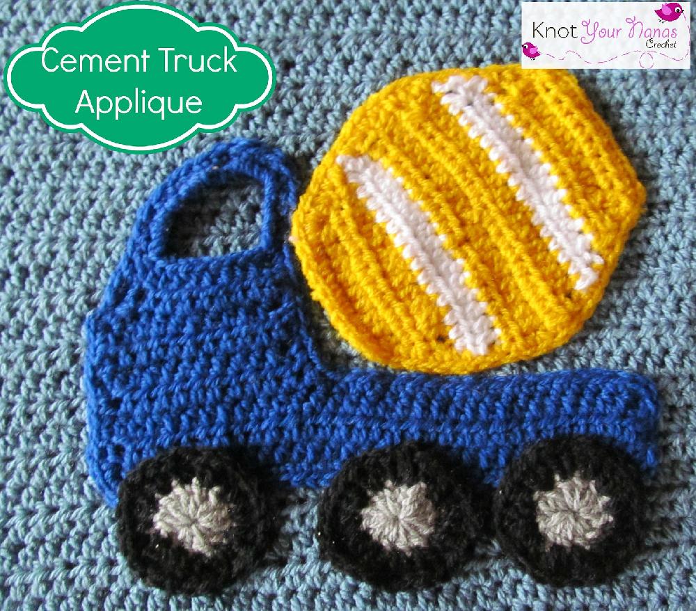 Cement Truck Applique