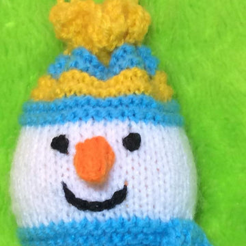 Snowman Drawstring Gift Bag