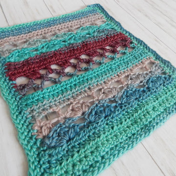 Sunny Garden Trellis Blanket