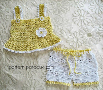 Daisy Tank and Short Set