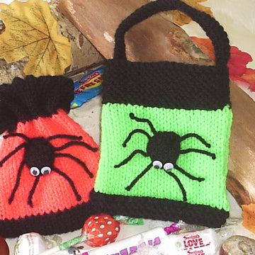 SPIDER TREAT BAGS Halloween gift sweets chocolate cover