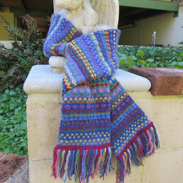 Spindrift Fairisle Scarf