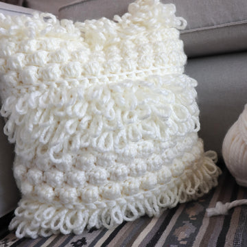 Boho Textures Pillow
