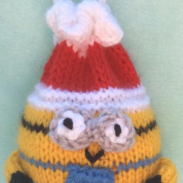 Christmas Minion Drawstring Gift Bag