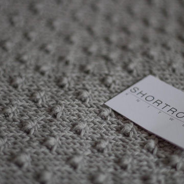 Knot Stitch Baby Blanket