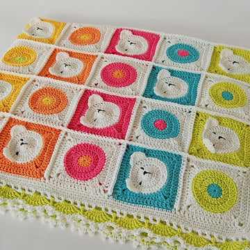 Teddy Bear Baby Blanket