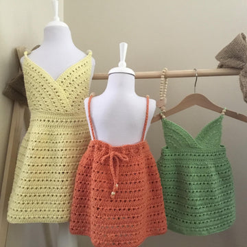 Mia Baby Girl Tie Back Summer Dress N 483
