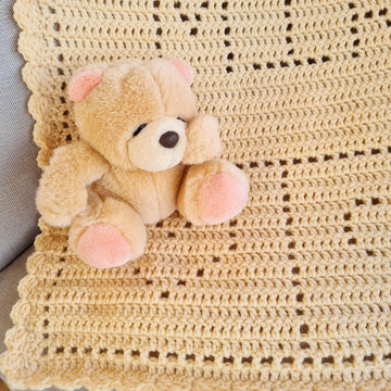 Our Little Miracle Filet Blanket