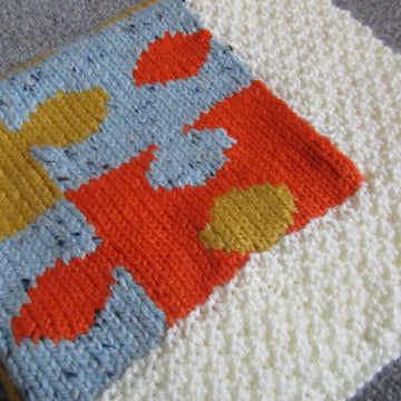 Jigsaw Pieces Buggy Blanket