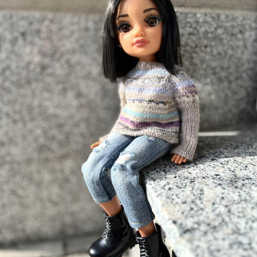 Sweater Striped Party for Ruby Red