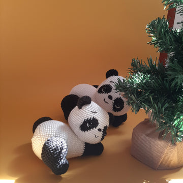 Crochet Panda pattern, Cute crochet pattern, Amigurumi pattern, PDF File