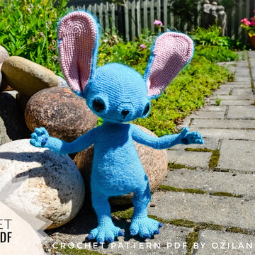 Stitch the monster toy