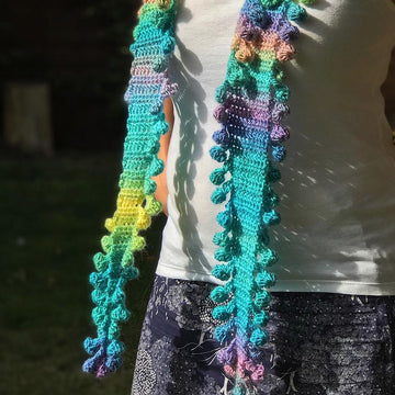 Bobble Pom Pom Scarf