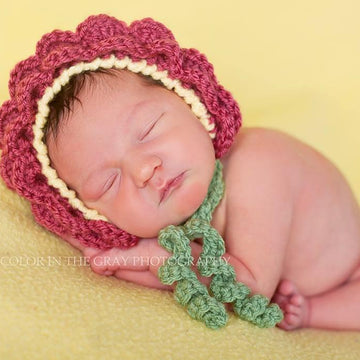 Flower Baby Bonnet