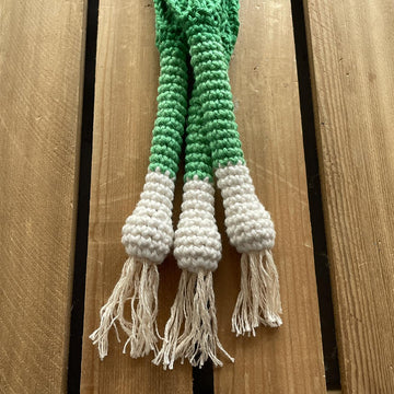 Green Onion Amigurumi