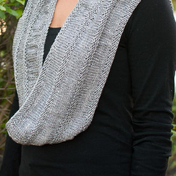 Ruched Infinity Scarf