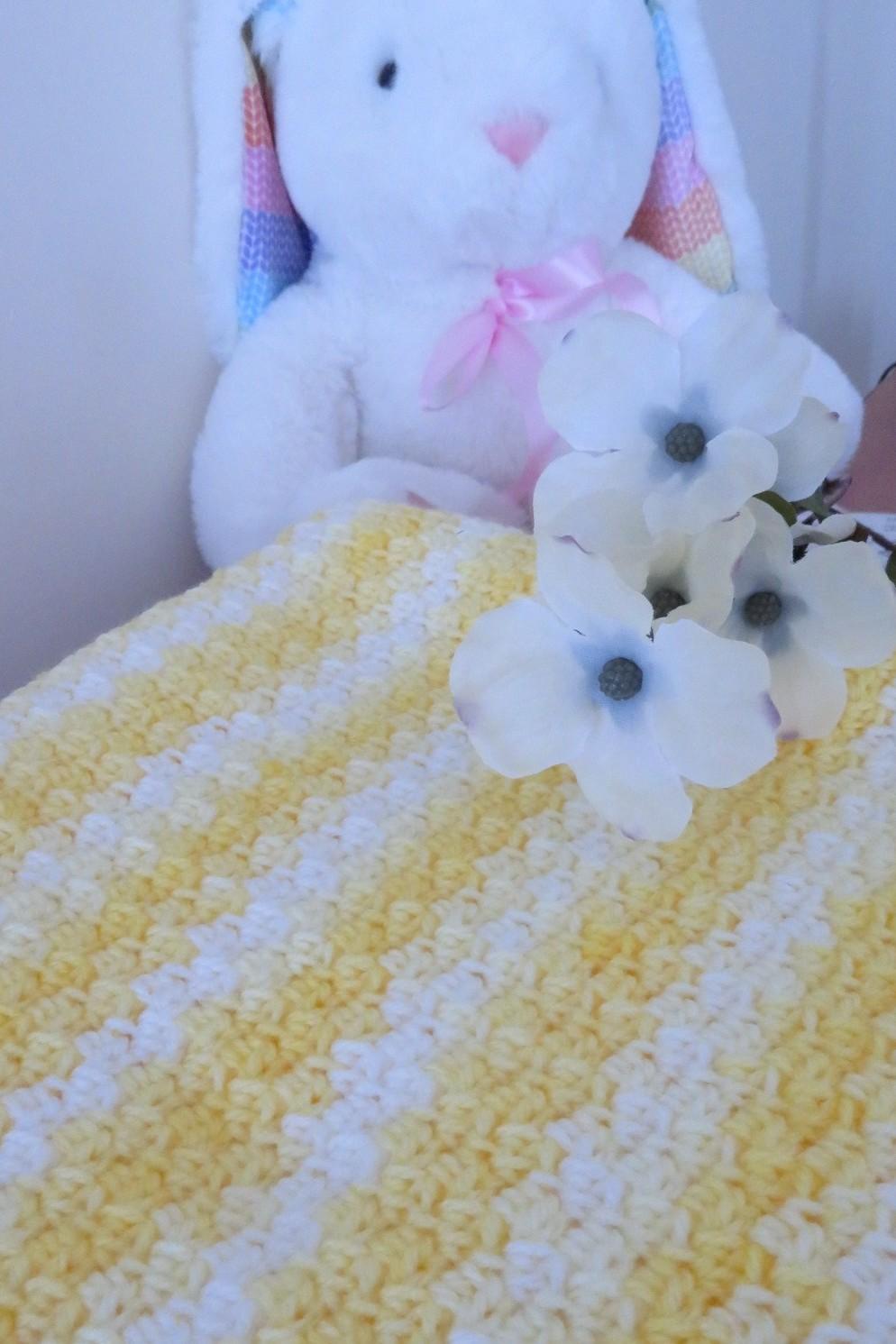 Lemon Meringue Dreams Ice Cream Baby Blanket