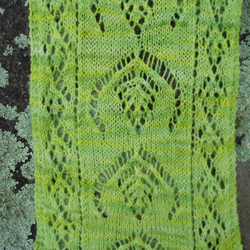 Shetland's Fairy Fern Scarf