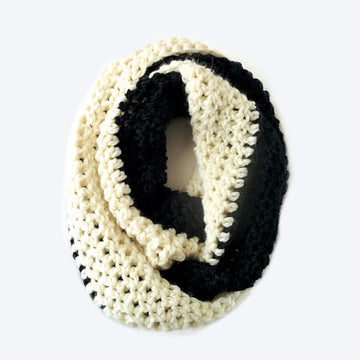 Cookies & Cream Infinity Scarf