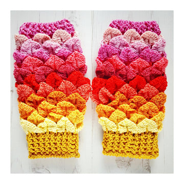 Gloves :: Mermaid Wrist Warmers Mittens