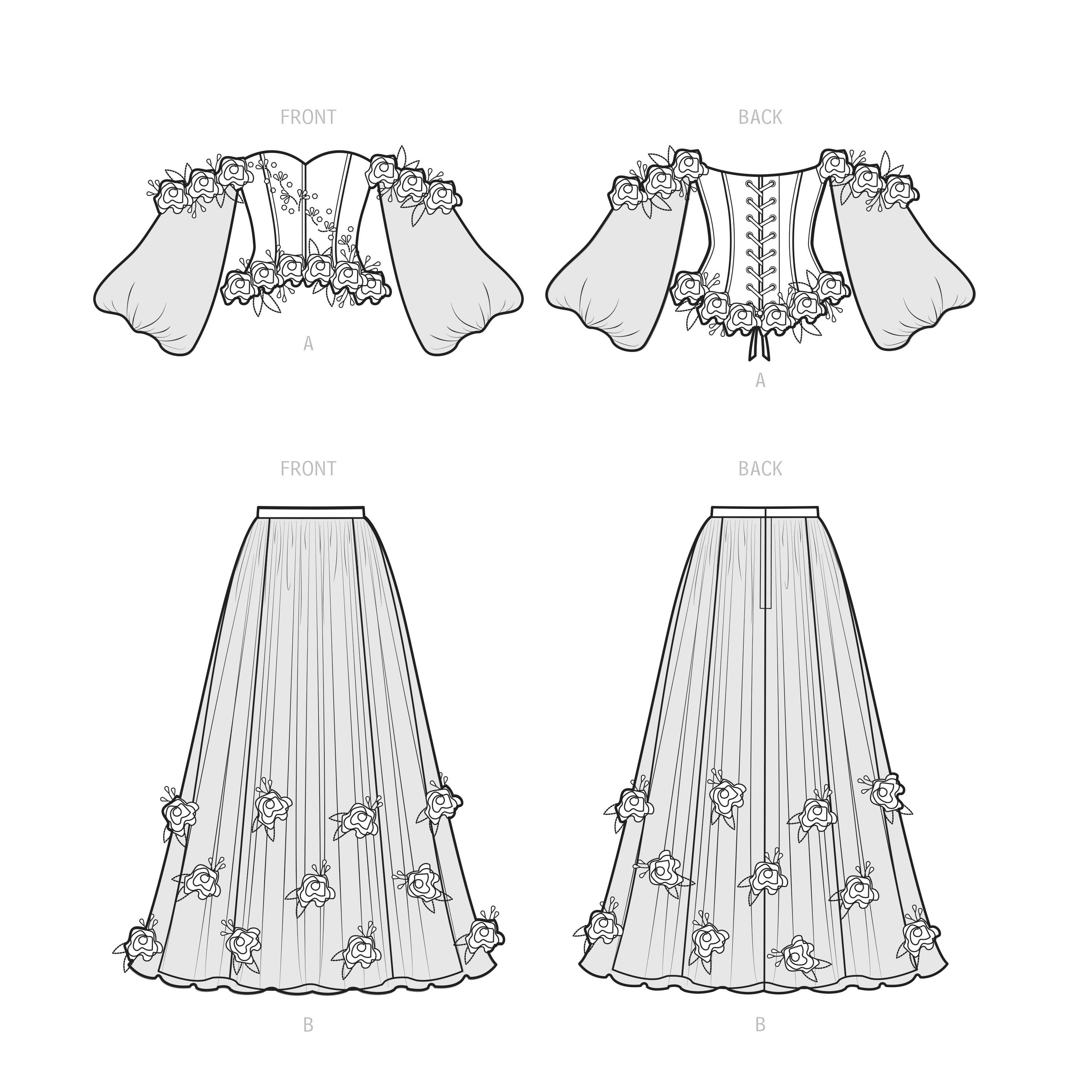 Simplicity Misses' Fantasy Costume S9577 - Sewing Pattern