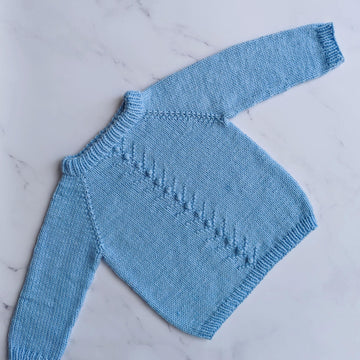 Berwick Baby and Children's Sweater in DK yarn - Ages 0 - 10 years