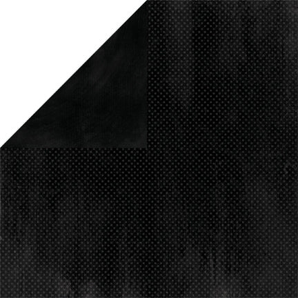 American Crafts BoBunny Double Dot Double-Sided Textured Cardstock 12"X12" 25/Pkg - Licorice