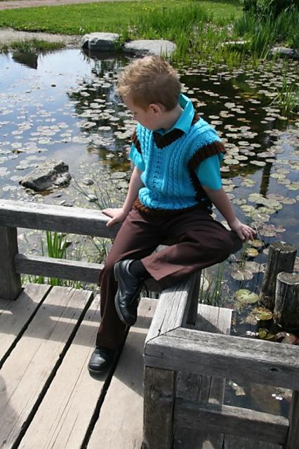 Osky Blue Vest
