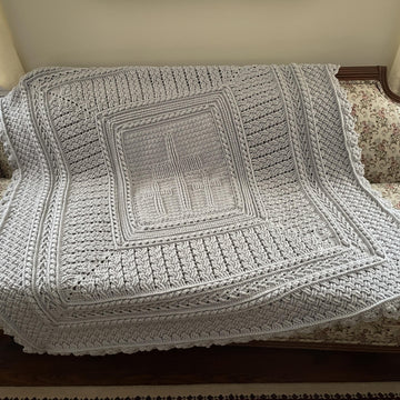 "On a Hill Far Away" Easter Throw