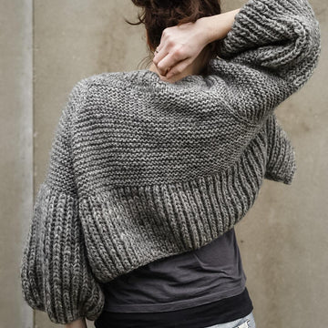 Grey sheep jacket