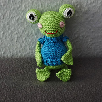 Häkelanleitung Frosch Toni der Zweite!