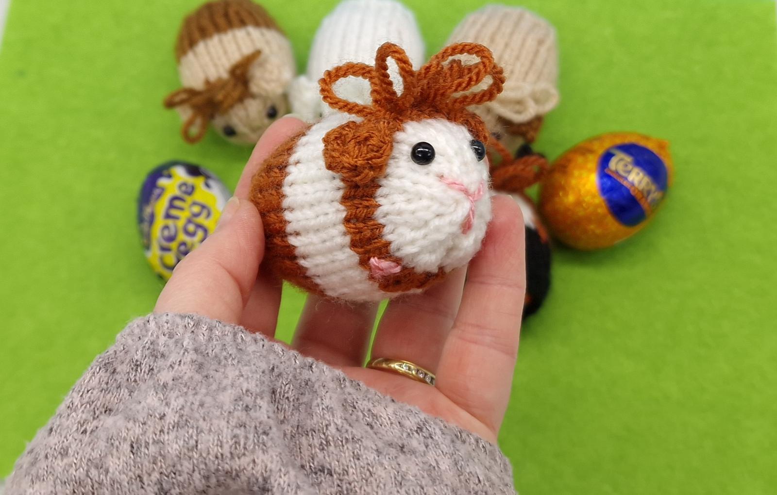 Guinea Pig Creme Egg Cosy