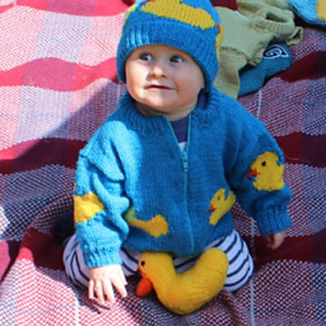 Baby Rubber Ducky Bomber Jacket, Beanie & Toy