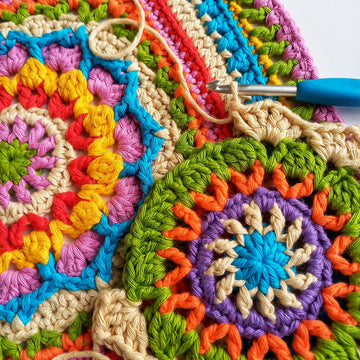 Bloom On By Granny Square 12"
