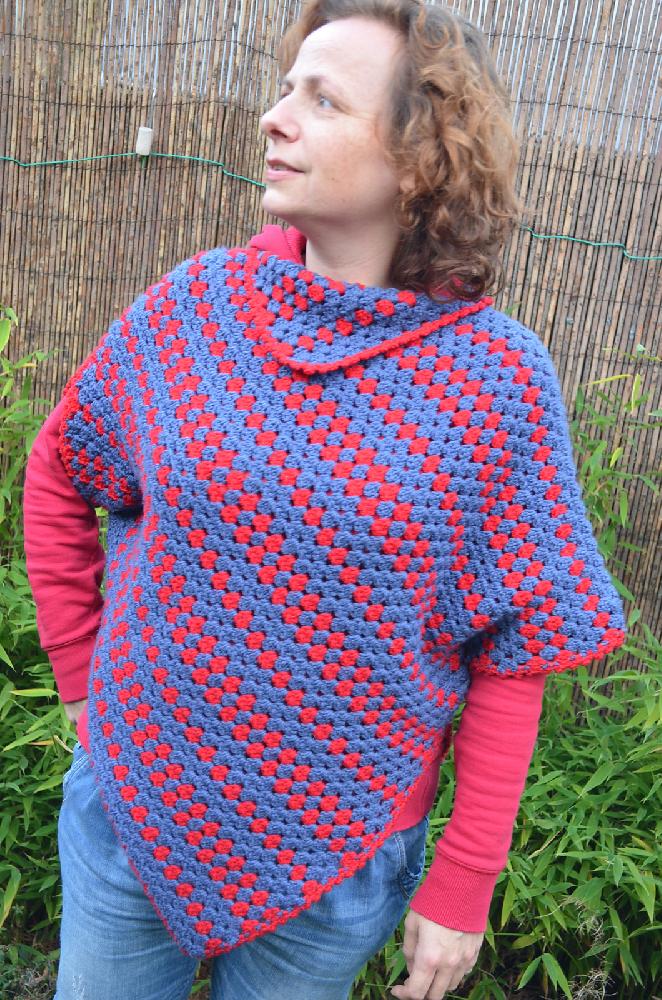 Feel happy poncho