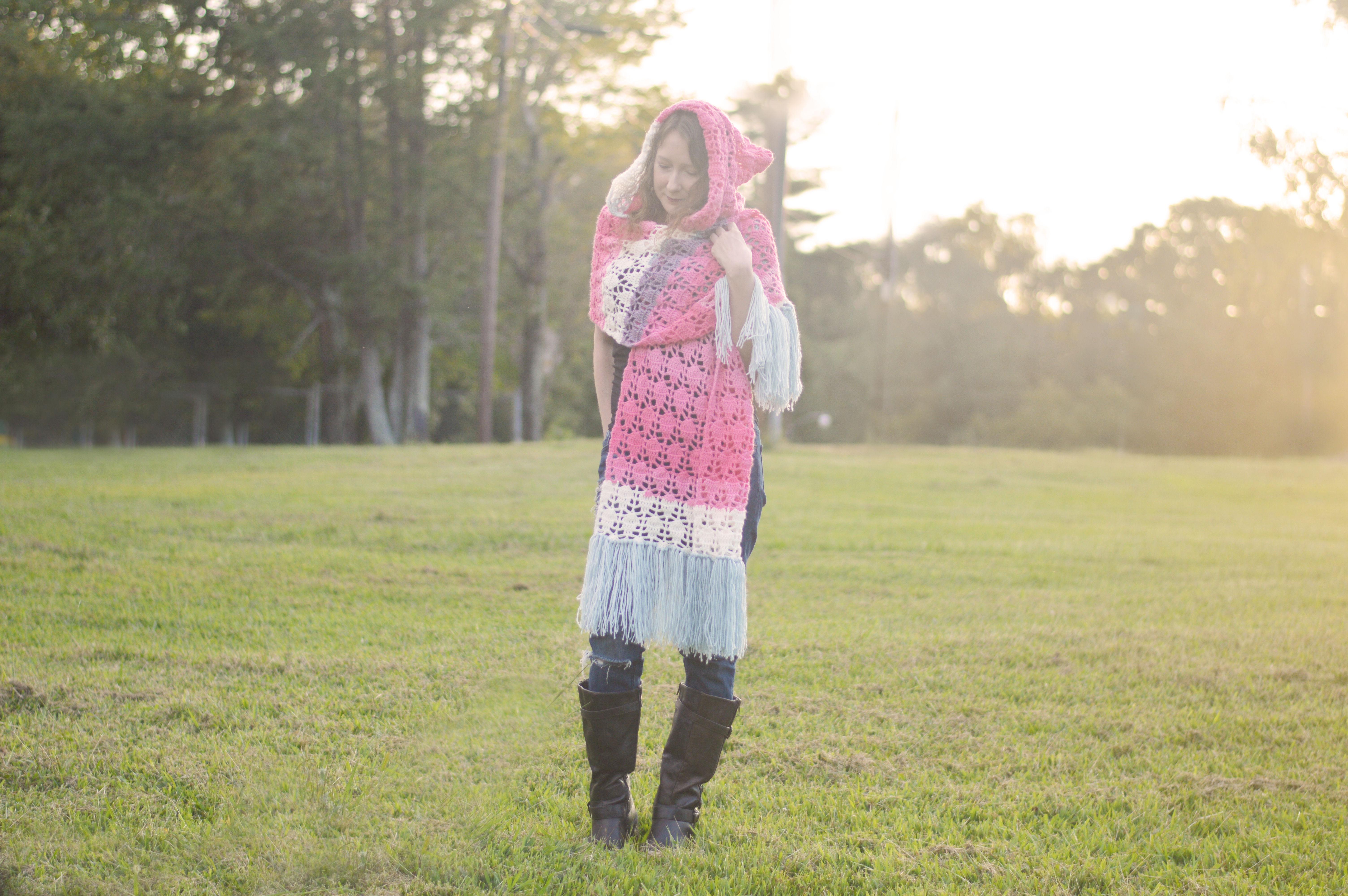 Piper Hooded Shawl