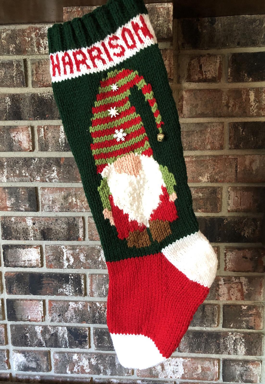 Gnome Boy Stocking
