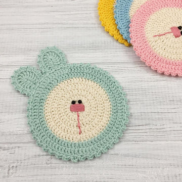 Spring Bunny Coasters