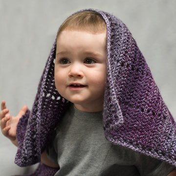 Bixby Blanket in Cascade 220 Superwash Wave - W694 - Downloadable PDF