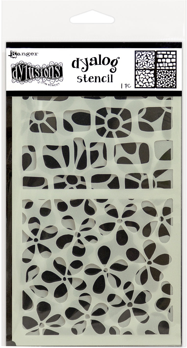 Ranger Dyan Reaveley's Dylusions Dyalog Stencil - Doodle It